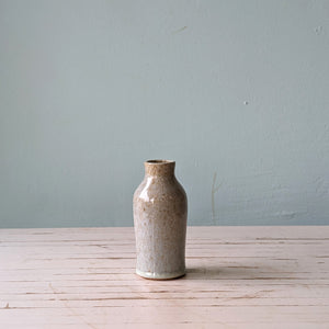 Bud Vase Assorted Ice Blue Speckle, April 2024 (Asahi So)