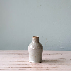 Bud Vase Assorted Ice Blue Speckle, April 2024 (Asahi So)