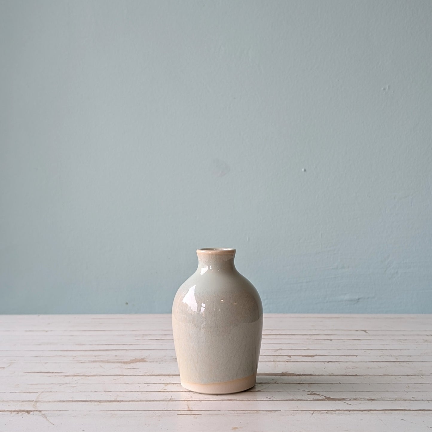 Bud Vase Pale Blue Gloss (Asahi So)