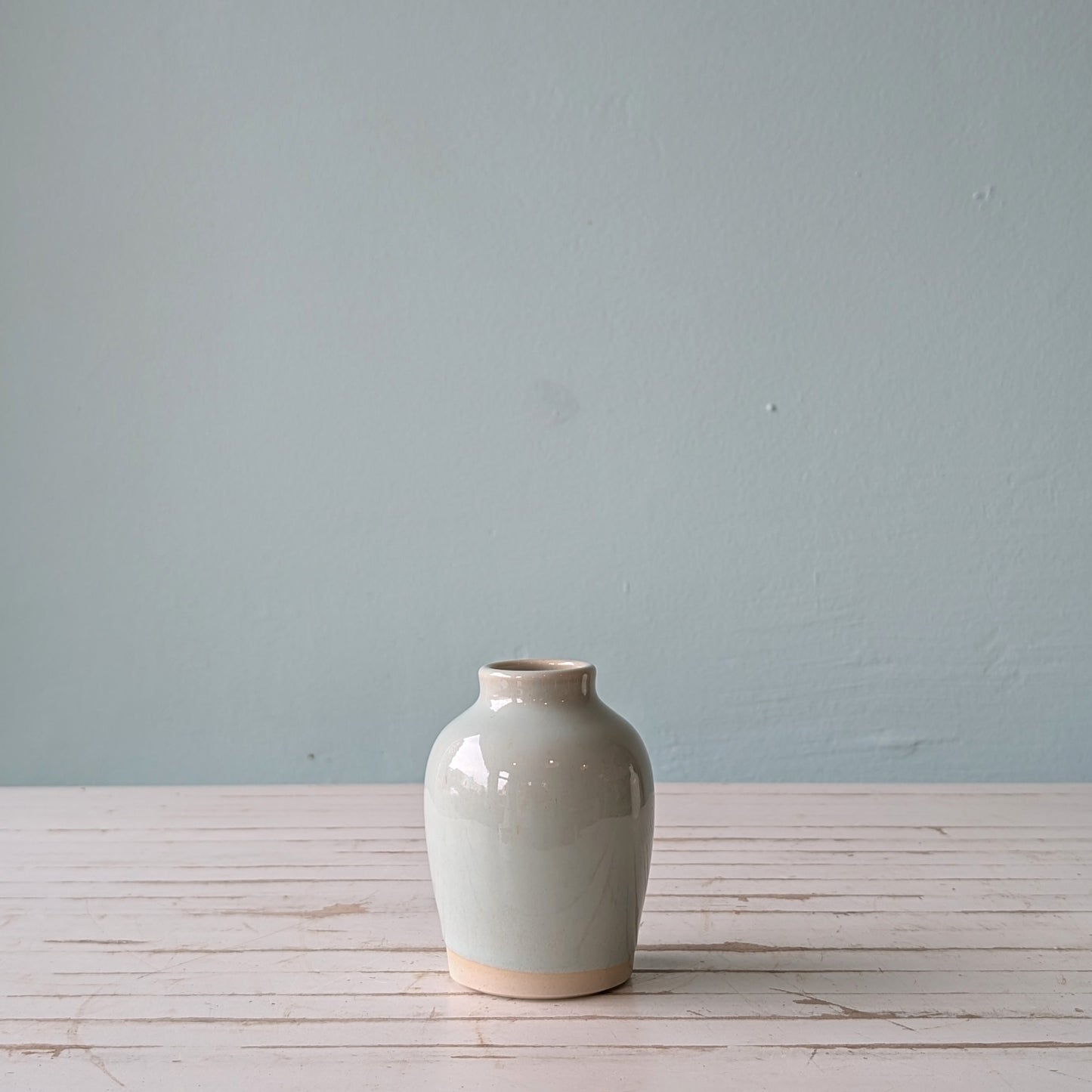 Bud Vase Pale Blue Gloss (Asahi So)