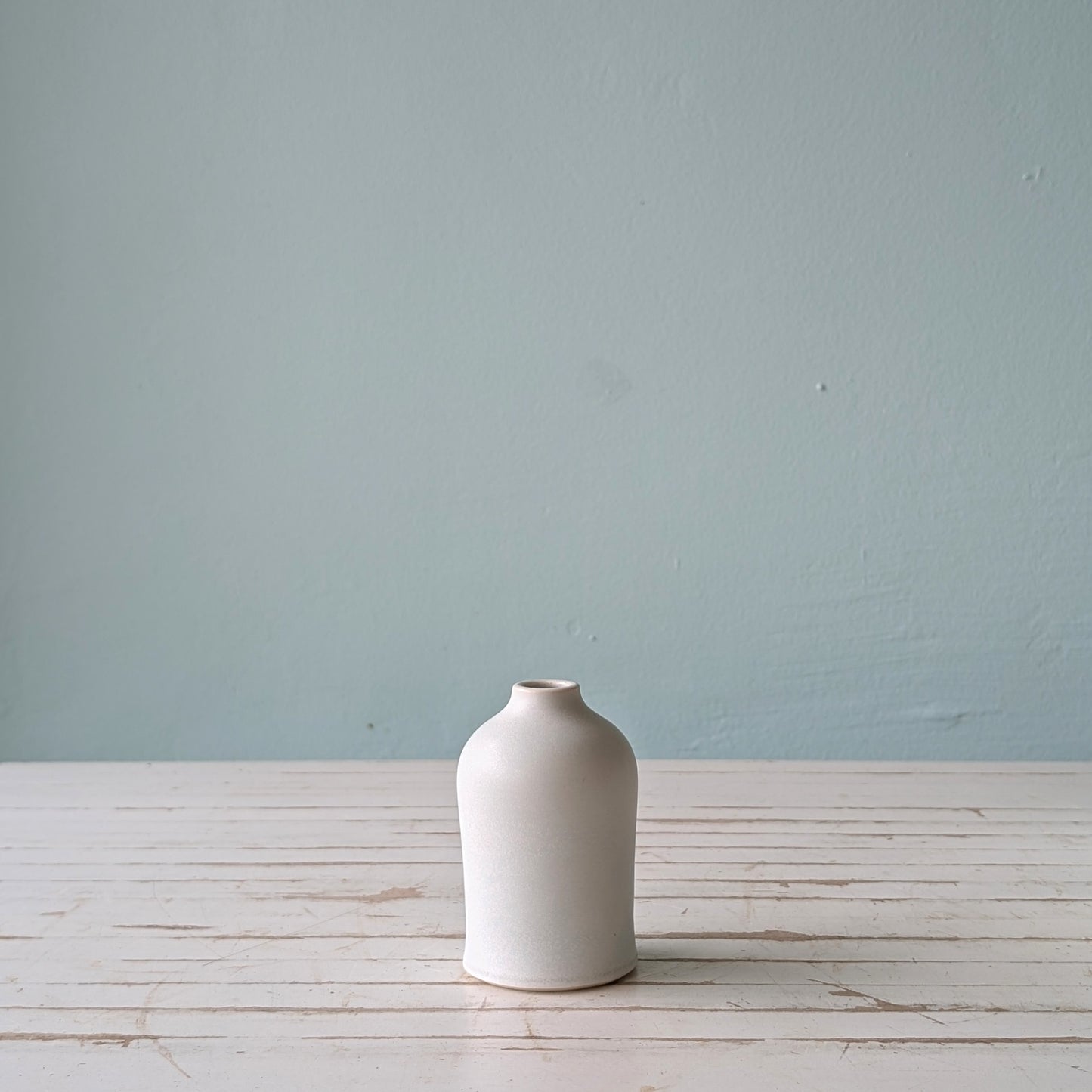 Bud Vase Pale Blue Matte (Asahi So)