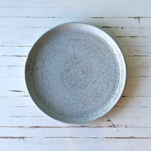 LK Ceramic dinner plate light grey