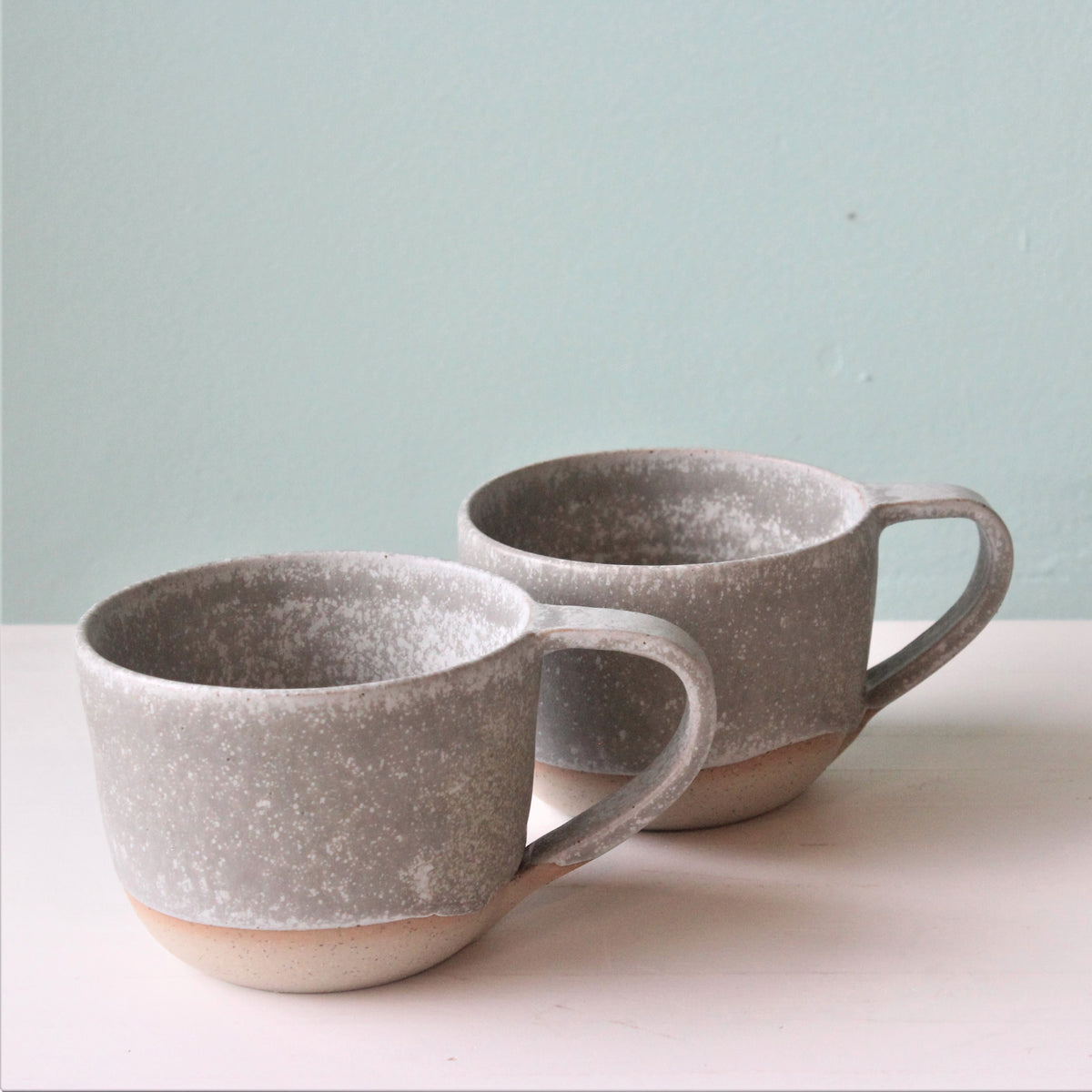 LK Ceramic Mug Light Grey