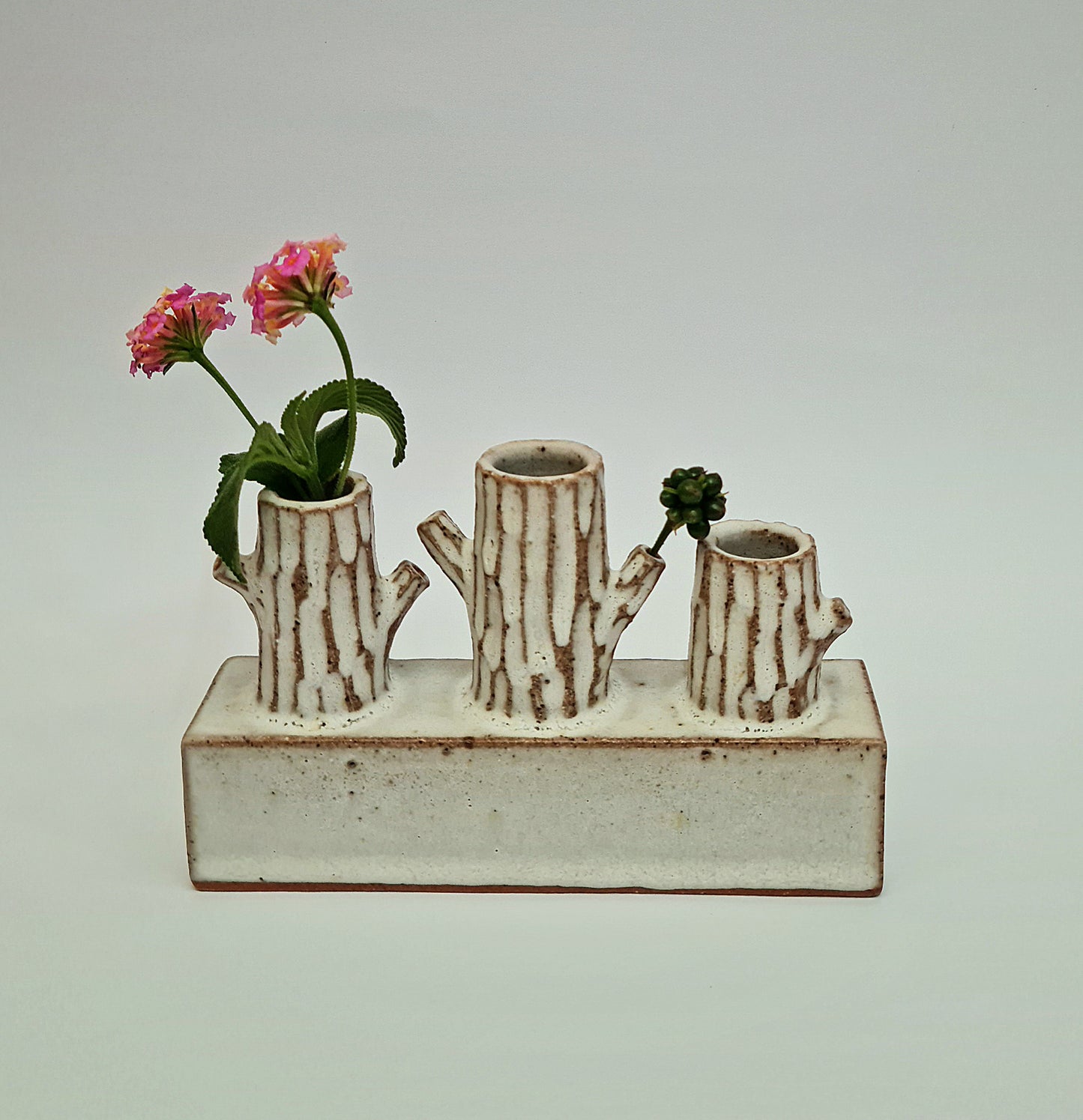 SMA Ceramics Spring Time Bud Vase