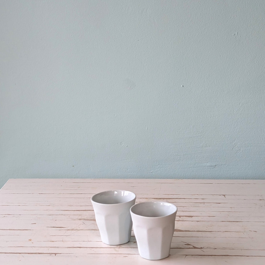 Deb Taylor latte cup blue