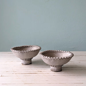 Grey Footed Bowl Small (Maria Lacey)