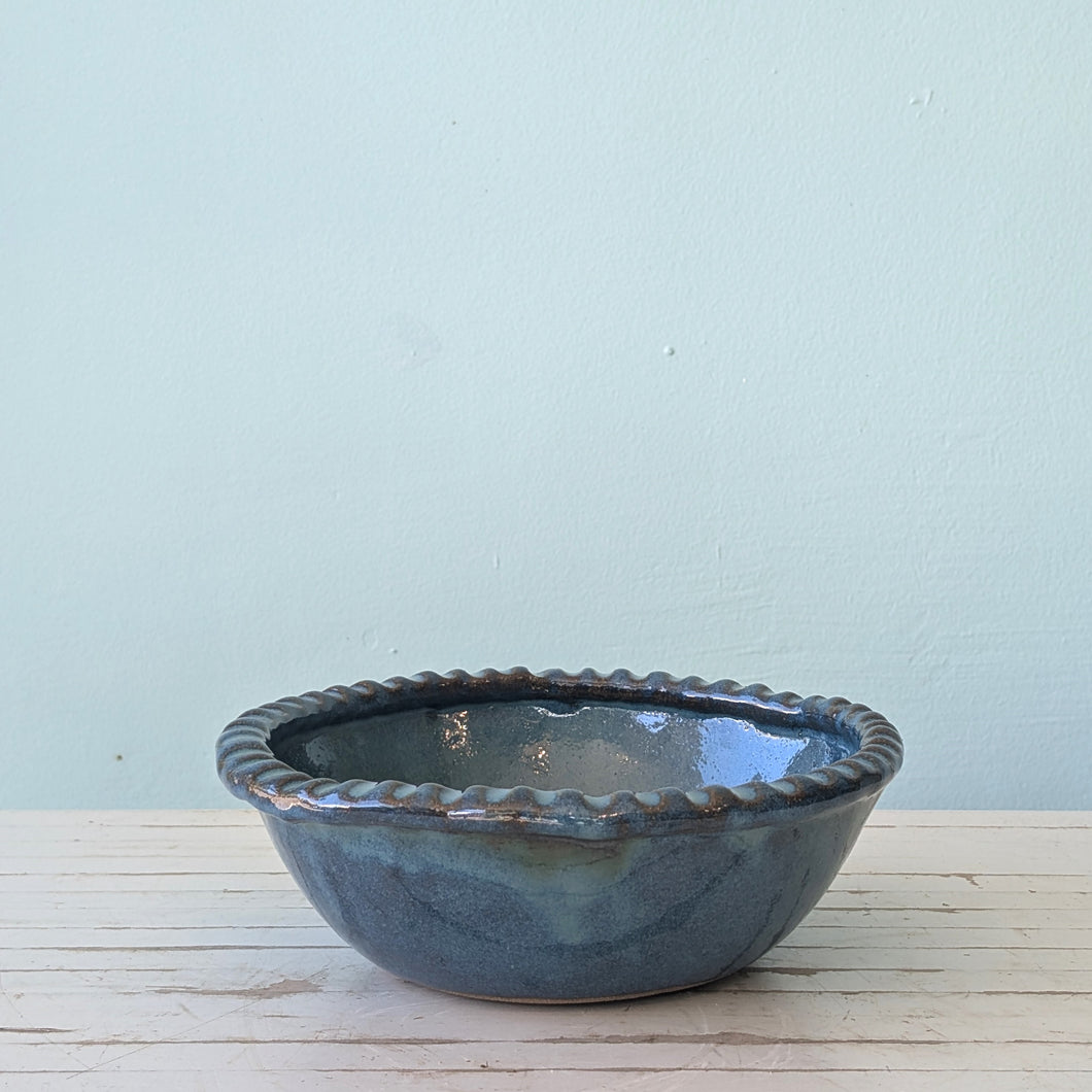 Maria Lacey large bowl blue