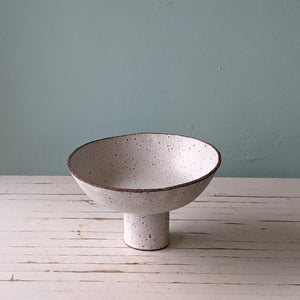 Speckled Footed Bowl Large (Maria Lacey)