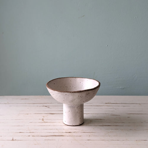 Speckled Footed Bowl Medium (Maria Lacey)