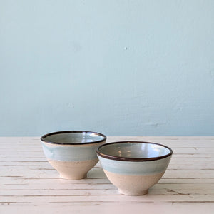 Therese McMahon condiment bowl light blue