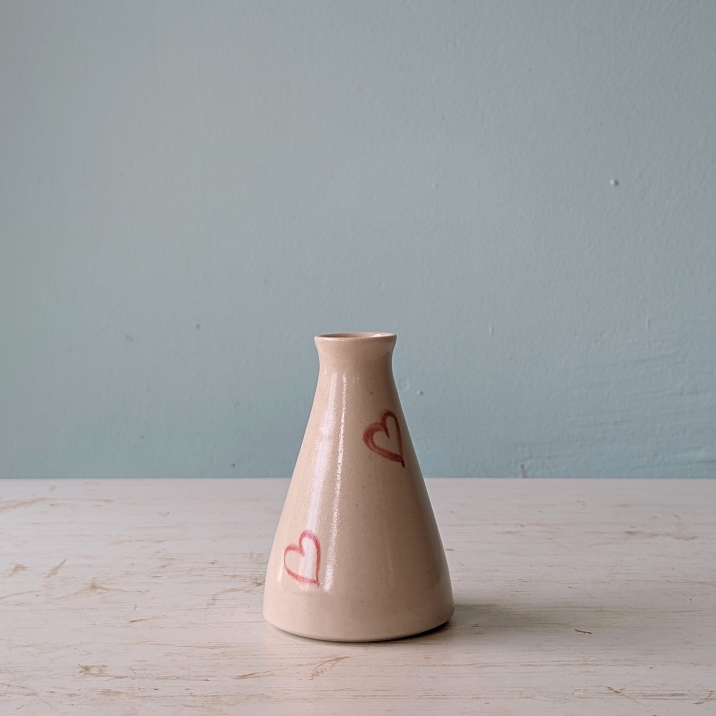 Therese McMahon Heart Vases Assorted