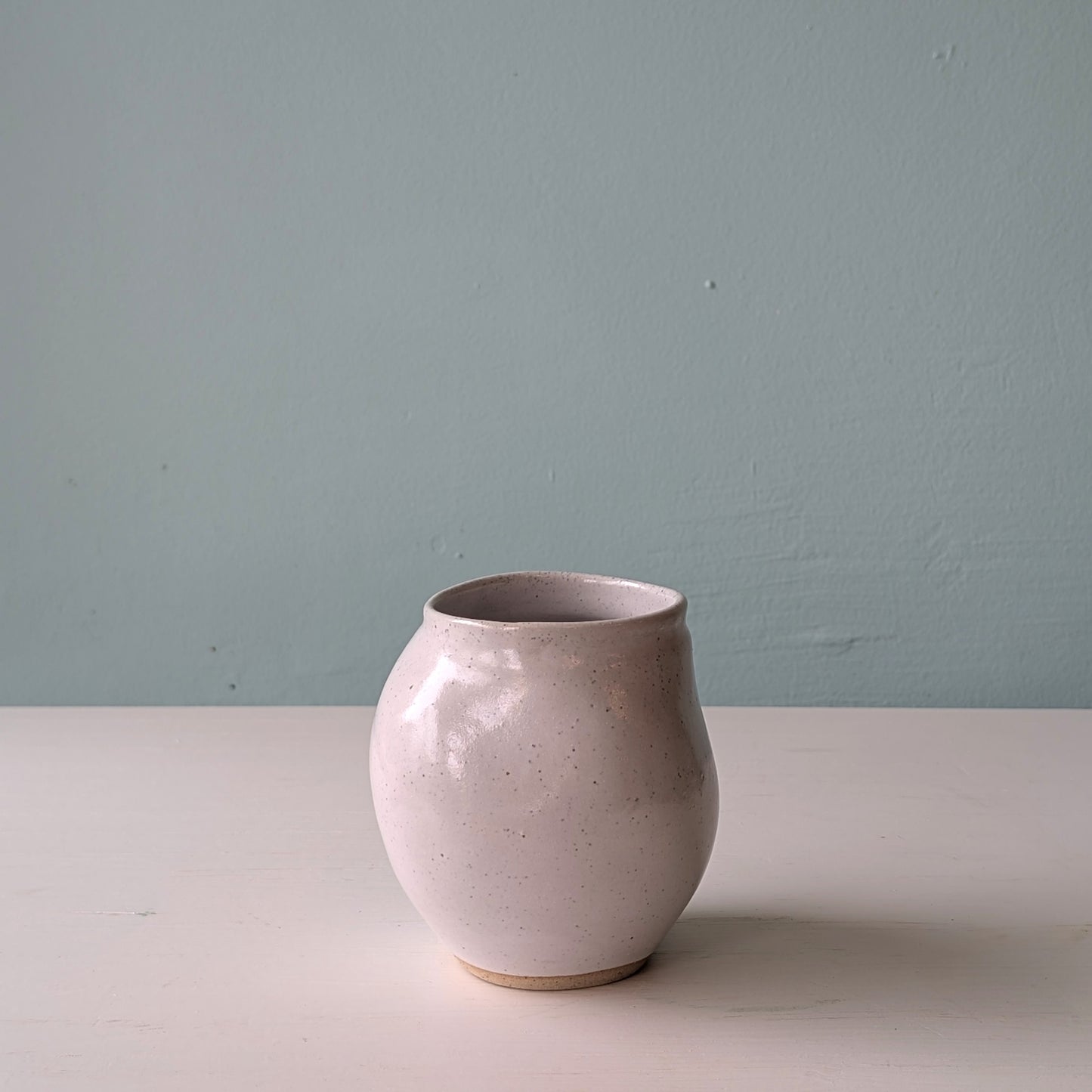 Therese McMahon White Stone Vase Assorted