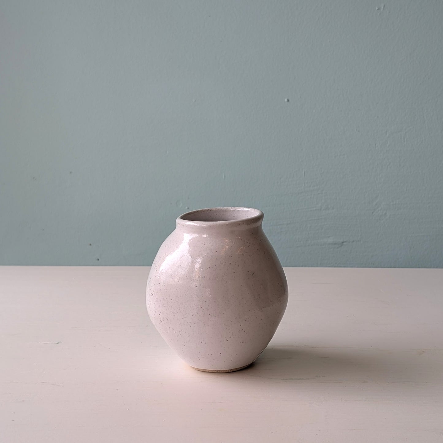 Therese McMahon White Stone Vase Assorted