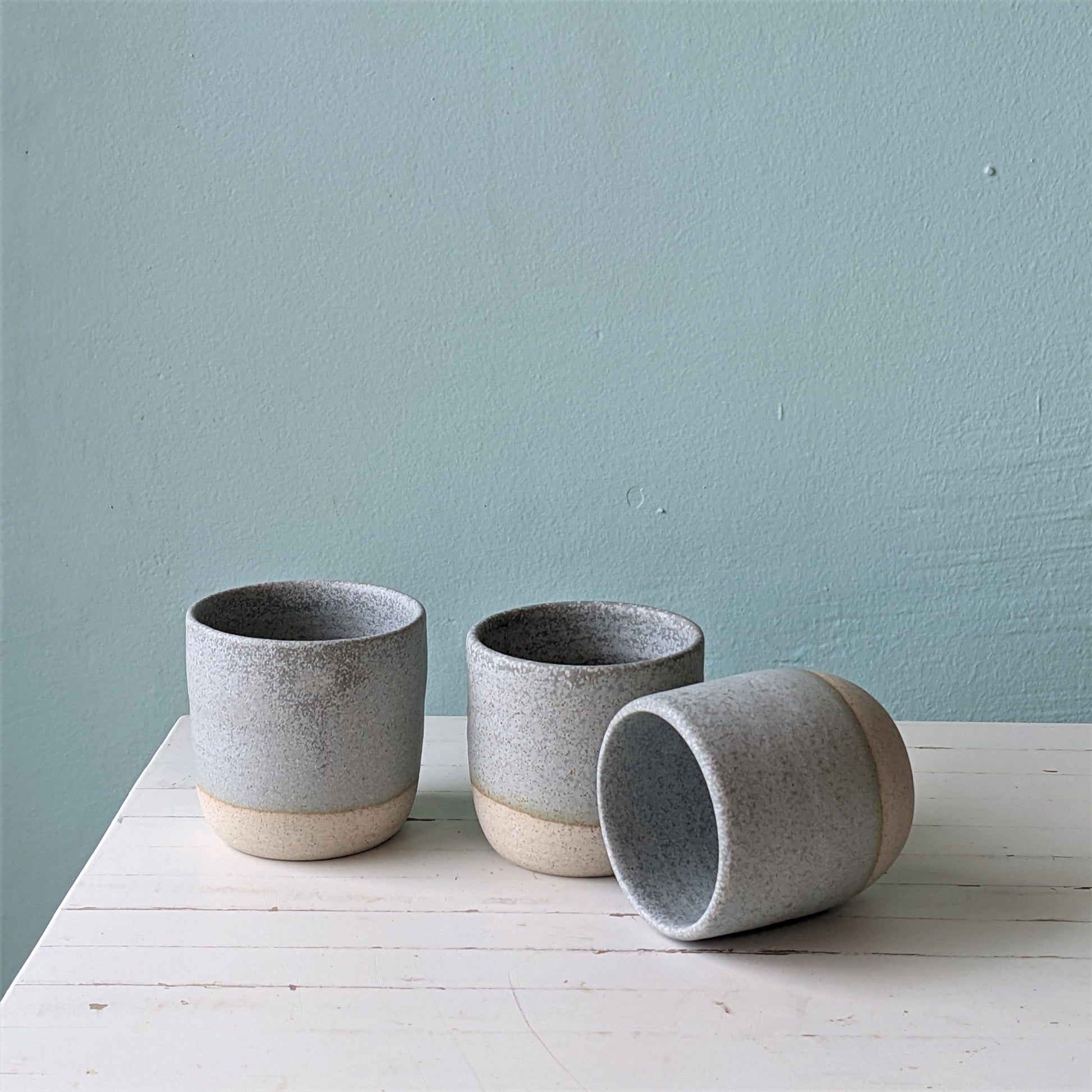 LK Ceramic espresso cup light grey